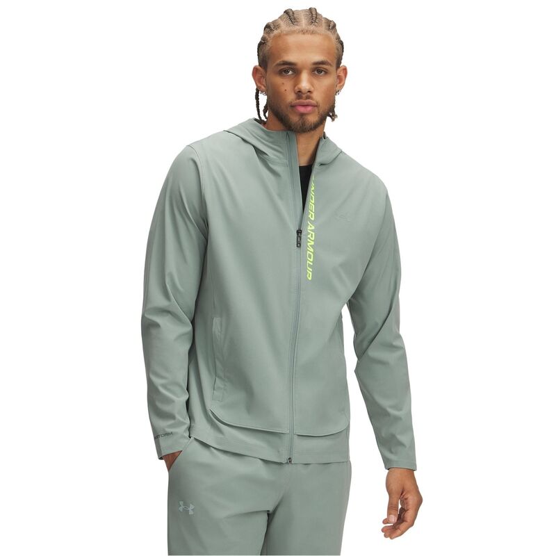 アンダーアーマー メンズ アウター ジャケット・ブルゾン ジャケット Under Armour Armour Outrun The Storm Jacket Running Mens Green グリーン