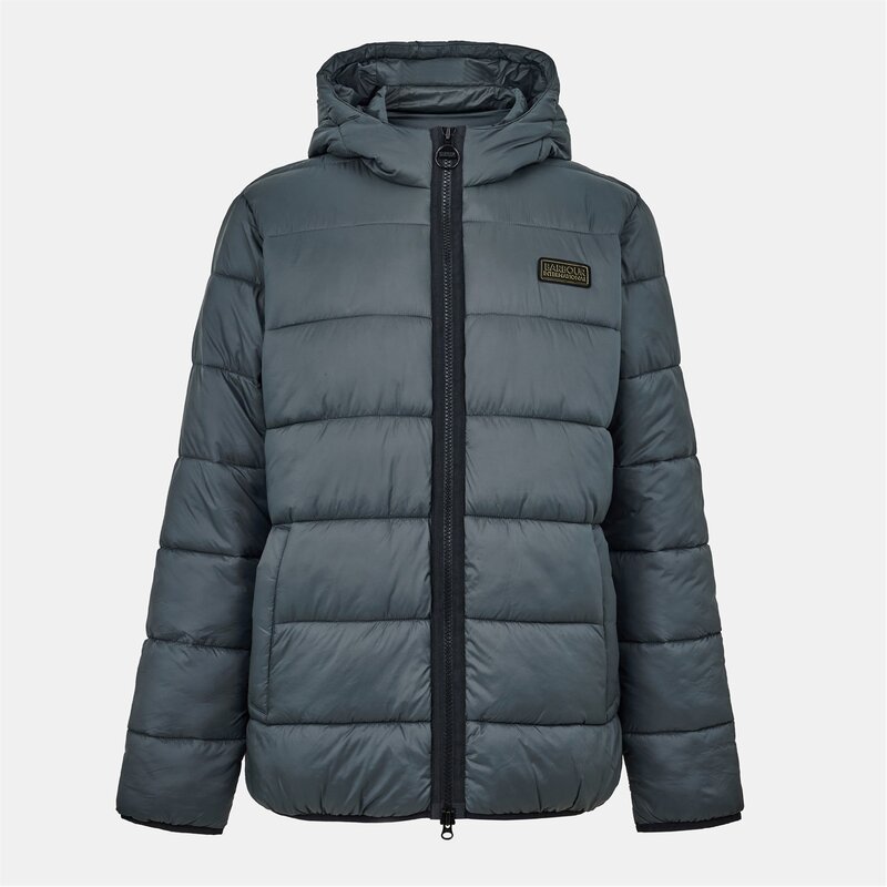 バブアー メンズ アウター ジャケット・ブルゾン ジャケット Barbour International Puffer Jacket Asphalt CH52