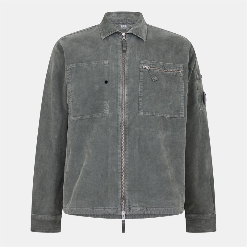 シーピーカンパニー メンズ アウター ジャケット・ブルゾン シャツ CP COMPANY Cord Overshirt Gunmetal 921 ガンメタル 58,190円