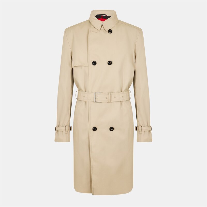 フューゴ メンズ アウター ジャケット・ブルゾン Hugo Maluks2321 10238728 01 Light Beige ベージュ