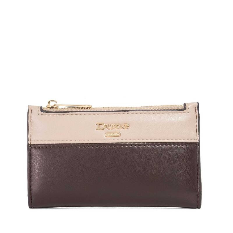 デューンロンドン レディース アクセサリー 財布 Dune London Kennero Purse Dark Brown ブラウン|ReVida 店