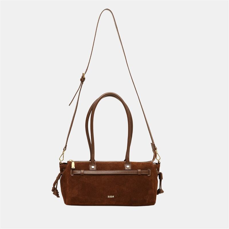 ビバ レディース バッグ ハンドバッグ Biba Baguette Bag Ld54 Chocolate チョコレート