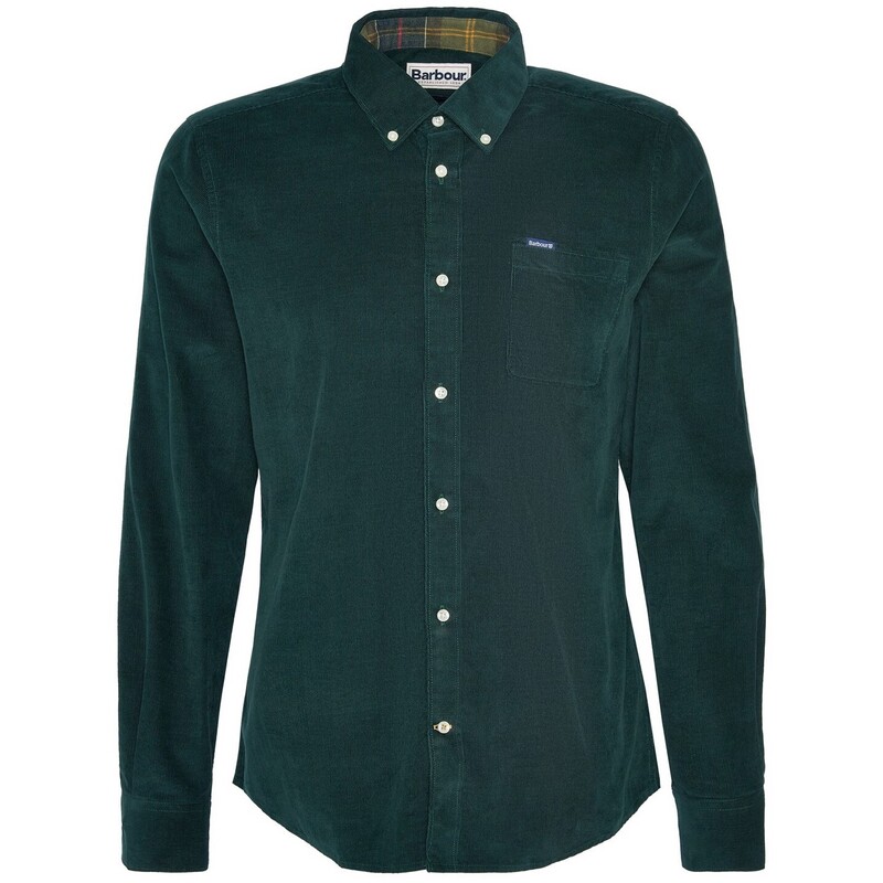 バブアー メンズ トップス シャツ Barbour Ramsey Shirt Seaweed GN73