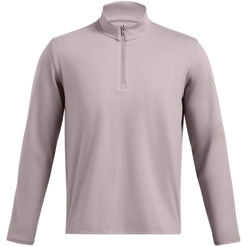 アンダーアーマー メンズ トップス プルオーバー ハーフジップ Under Armour Meridian quarter Zip 錫99 Grey 薄墨色