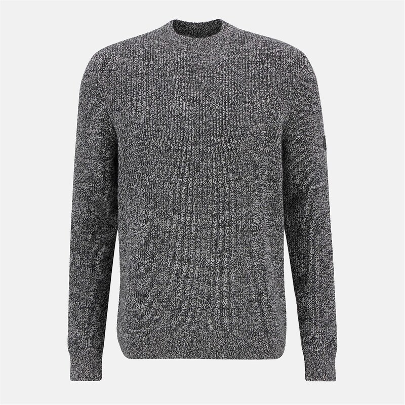 バブアー メンズ アウター 編み物・プルオーバー Barbour International Declan Jumper Black 黒いこと