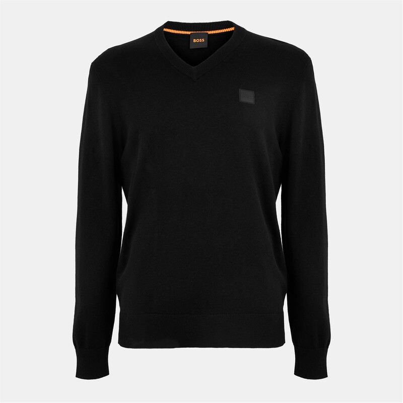 ボス メンズ アウター ニット・セーター Boss Kanovano V 10245468 01 Black ブラック