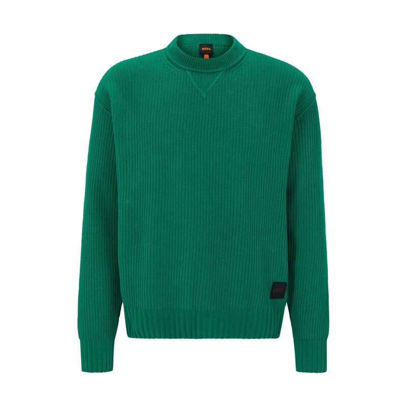 ボス メンズ アウター ニット・セーター Boss Kinillo 10246049 01 Medium Green グリーン