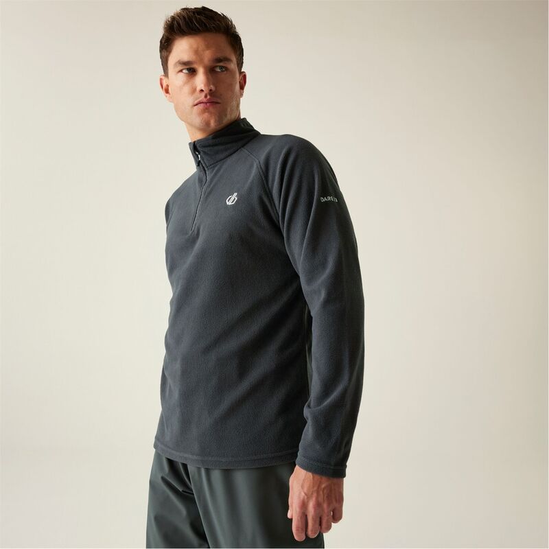 デアツービー メンズ アウター パーカー・スウェット フリース Dare 2b Freethink II Fleece Ebony Grey グレー