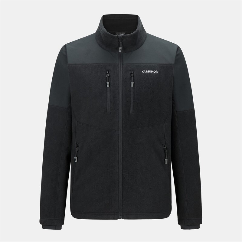 オドロ メンズ アウター ジャケット・ブルゾン フリース ジャケット Odlo Warm Fleece Jacket Mens Black ブラック