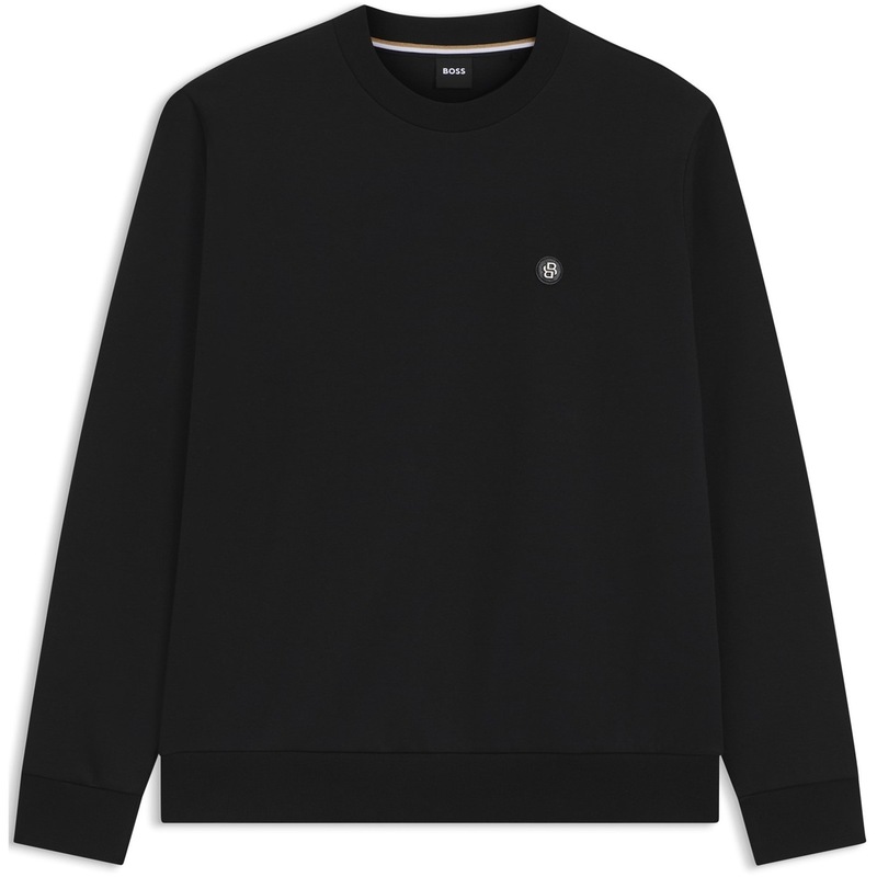 ボス メンズ アウター パーカー・スウェット スウェット シャツ Boss Sharpe Sweatshirt Black 002 ブラック