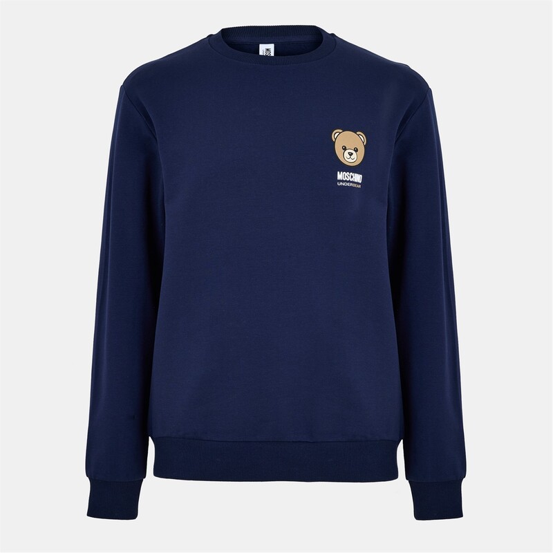 モスキーノ メンズ アウター パーカー・スウェット Moschino Bear Sweat Sn54 Blue ブルー