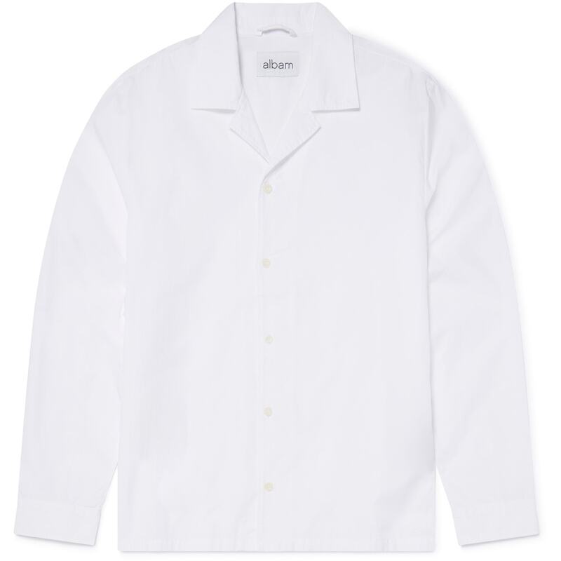アルバム メンズ トップス シャツ Albam LS Revere Shir Sn99 White 012 ホワイト｜ReVida 店