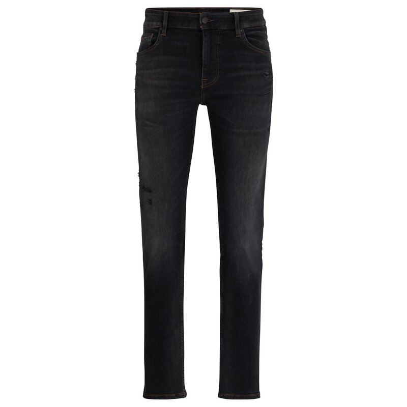 ボス メンズ ボトムス デニムパンツ Boss Delaware Bc-C 10258242 01 Dark Grey グレー