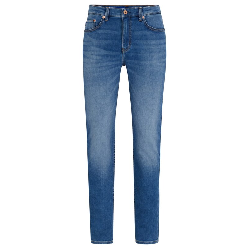 フューゴ メンズ ボトムス デニムパンツ Hugo Ash-J 10259331 01 Medium Blue ブルー｜ReVida 店