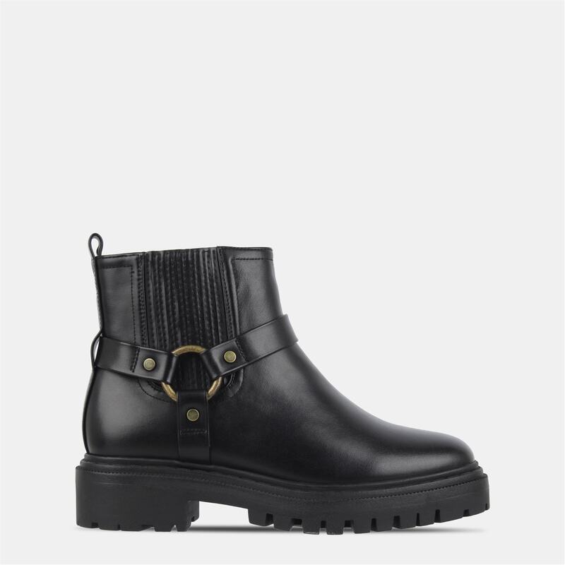 ジャック ウィルス レディース シューズ ブーツ・レインブーツ Jack Wills Biker Boot Ld54 Black ブラック 10,245円