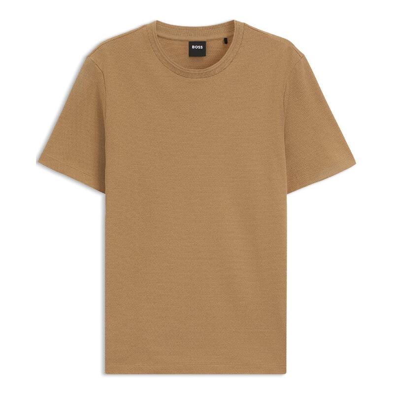 ボス メンズ トップス Tシャツ Boss Tiburt 240 T-Shirt Beige ベージュ