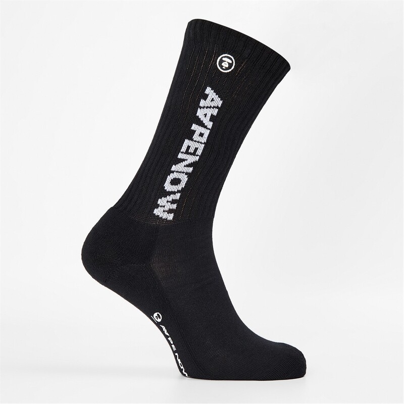 エエイプ メンズ アンダーウェア 靴下 AAPE Now Socks Sn54 Black ブラック