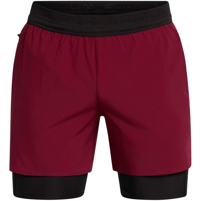 アンダーアーマー メンズ ボトムス ハーフパンツ・ショーツ Under Armour Peak Woven 2in1 Sts Red レッド
