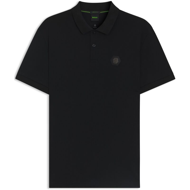 ボス メンズ トップス ポロシャツ Boss Short Sleeve Polo Shirt Black ブラック