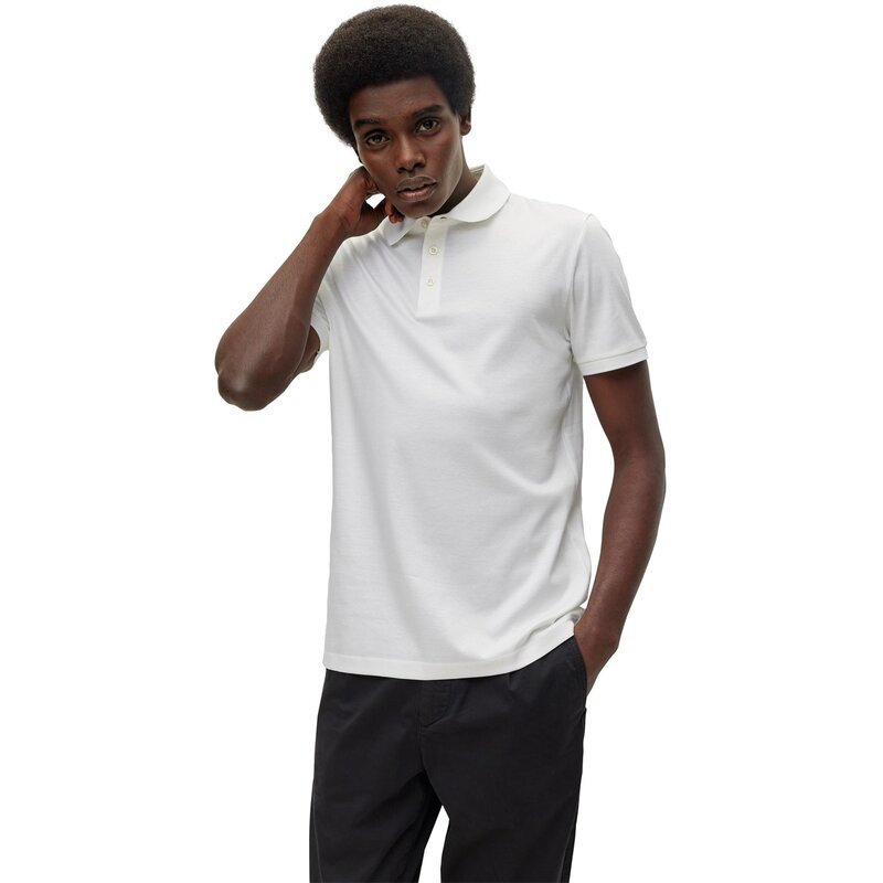 ボス メンズ トップス ポロシャツ Boss T-Perry 14 10241556 01 White ホワイト