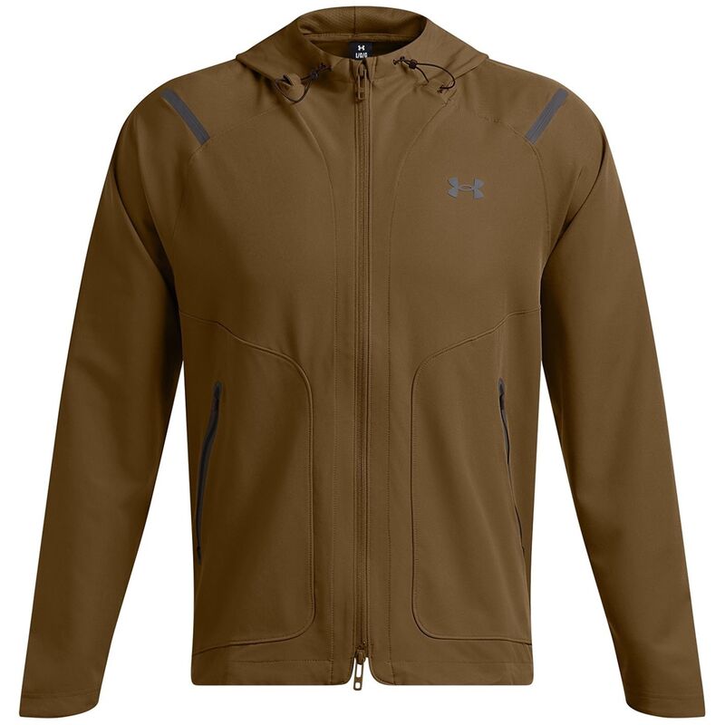 アンダーアーマー メンズ アウター ジャケット・ブルゾン トラックスーツ ジャケット Under Armour Armour Ua Unstoppable Jacket Lc Tracksuit Top Mens Brown ブラウン