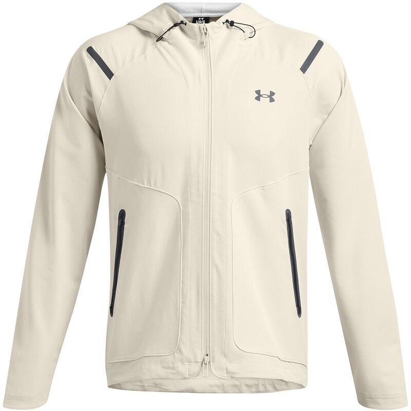 アンダーアーマー メンズ アウター ジャケット・ブルゾン トラックスーツ ジャケット Under Armour Armour Ua Unstoppable Jacket Lc Tracksuit Top Mens White ホワイト