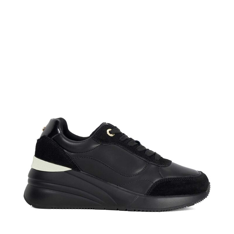 デューンロンドン レディース シューズ スニーカー Dune London Dune Elatie Ld54 Black Synthetic ブラック