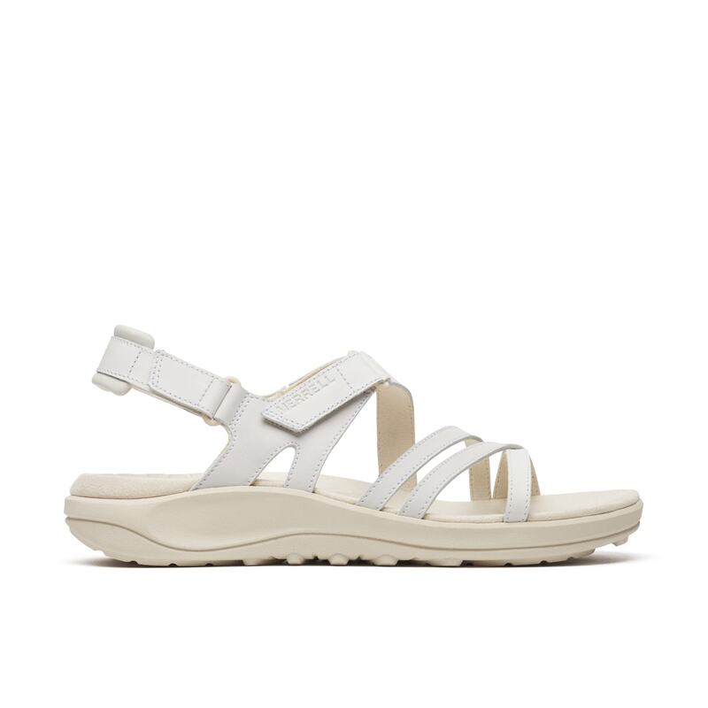 メレル レディース シューズ サンダル Merrell Harbour Backstrap Walking Sandal Womens White ホワイト