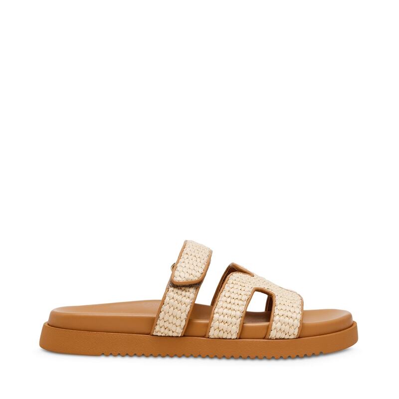 スティーブ マデン レディース シューズ サンダル Steve Madden Missile Sandal Raffia