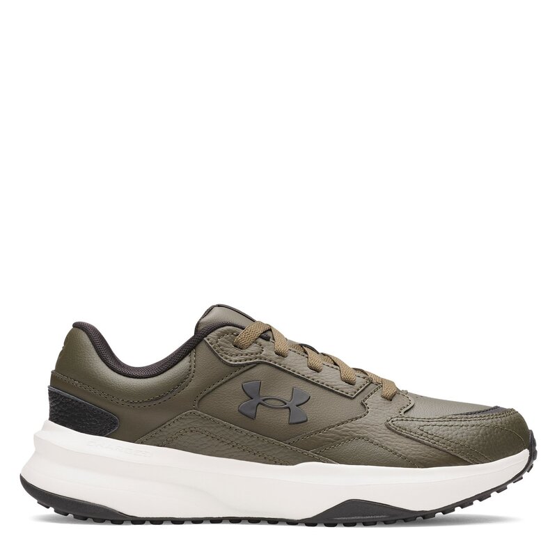 アンダーアーマー メンズ シューズ スニーカー Under Armour Edge LTHR Expedition Grn