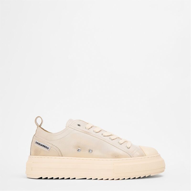 ディースクエアード メンズ シューズ スニーカー DSQUARED2 DSQ Lthr Berlin Sn54 White ホワイト
