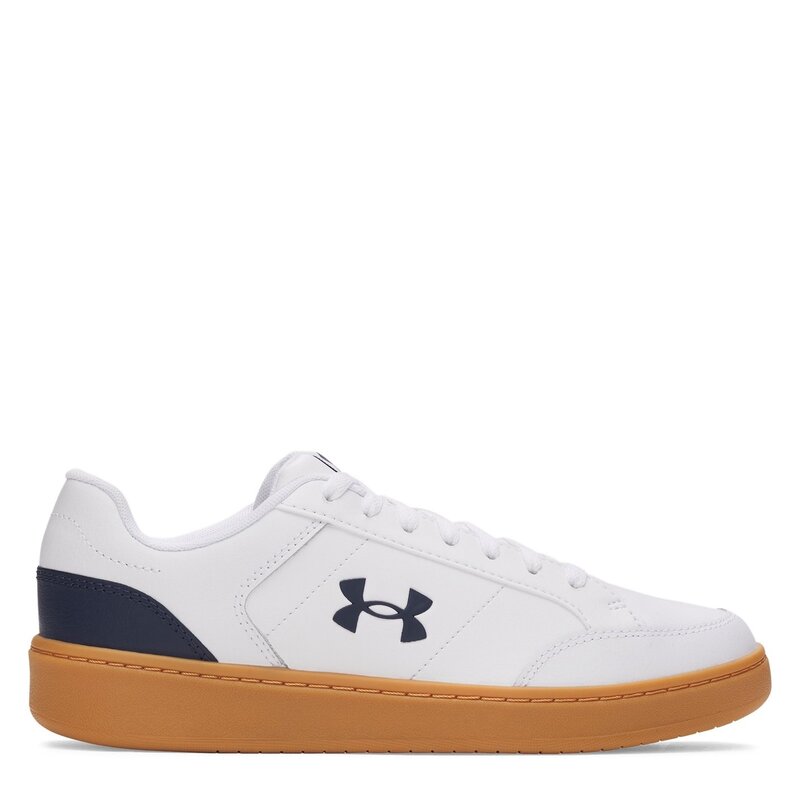 アンダーアーマー メンズ シューズ スニーカー Under Armour Official Sn54 White/Gum/Navy ホワイト|ReVida 店