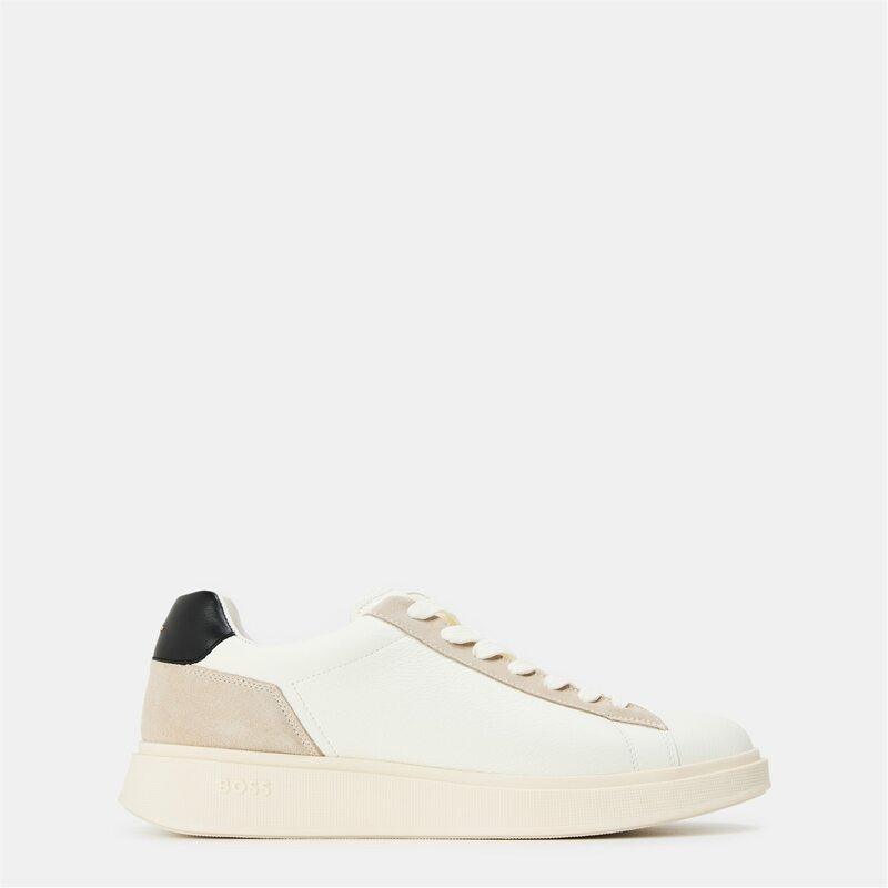ボス メンズ シューズ スニーカー プラットフォーム BOSS Men's Low-Top Platform Trainers Natural 102
