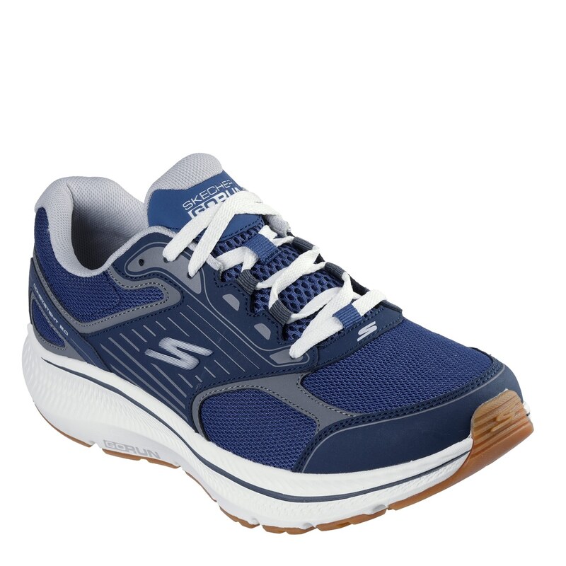 スケッチャーズ メンズ シューズ スニーカー Skechers Go Run Consistent 2.0 Navy/White ホワイト|ReVida 店