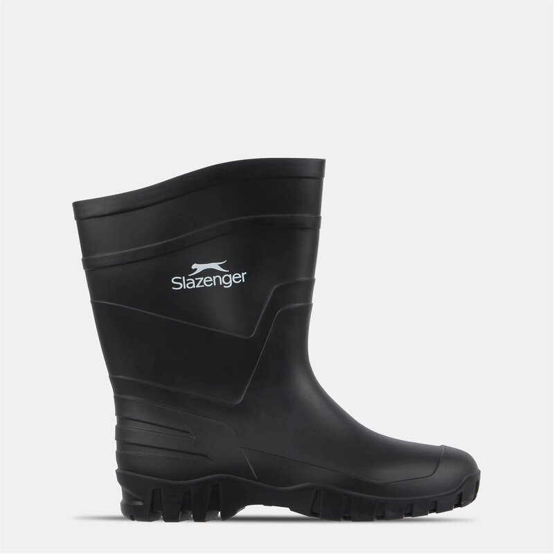 スラセンジャー メンズ シューズ ブーツ・レインブーツ Slazenger Half Welly Sn00 Black ブラック｜ReVida 店 9,865円