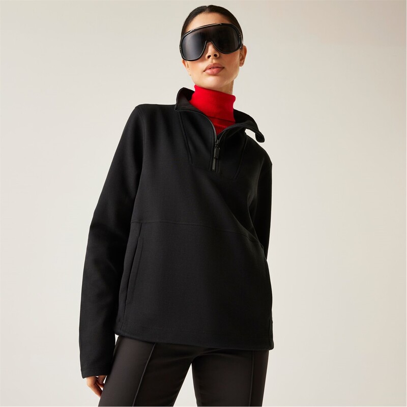 デアツービー レディース アウター パーカー・スウェット フリース Dare 2b Wander Fleece Black ブラック｜ReVida 店 11,186円