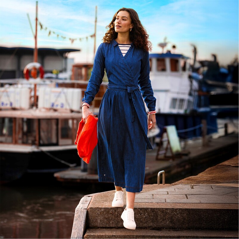 ウィグル レディース トップス ワンピース Brakeburn Fern Dress Blue ブルー