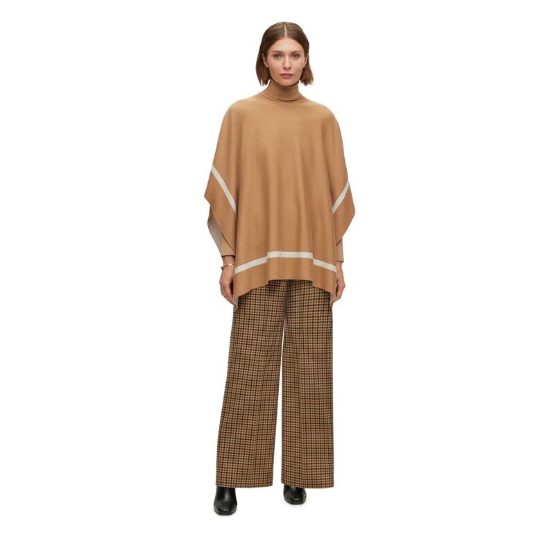 ボス レディース アウター ジャケット・ブルゾン Boss Lia Poncho 10251958 01 Beige ベージュ｜ReVida 店