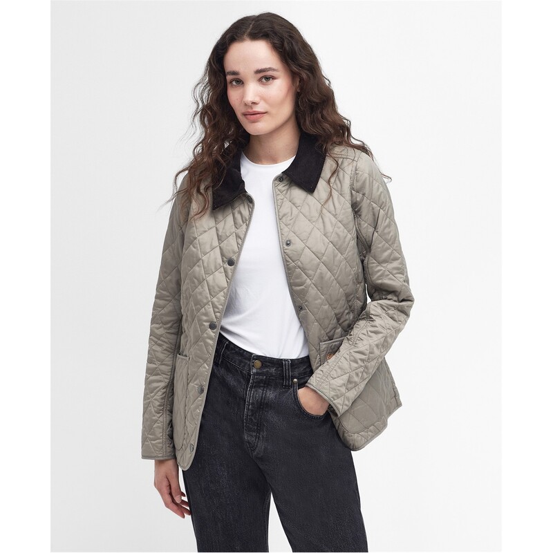 バブアー レディース アウター 上衣・上衣 キルティング 上衣 Barbour Annandale Quilted Jacket Doeskin