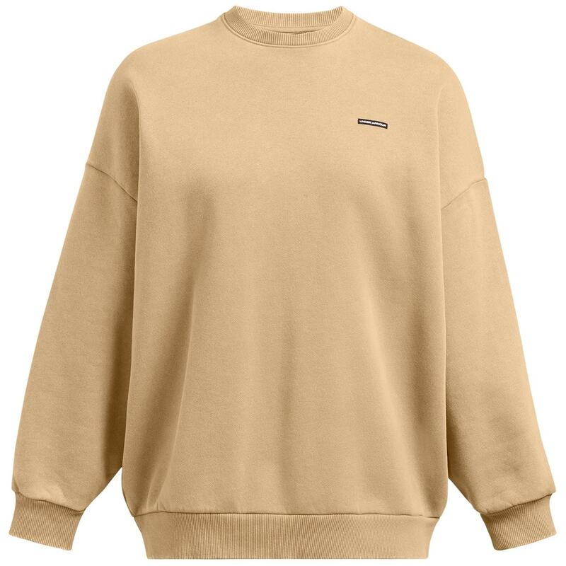 アンダーアーマー レディース アウター パーカー・スウェット Under Armour Icon HWT Crew Ld99 Brown ブラウン|ReVida 店