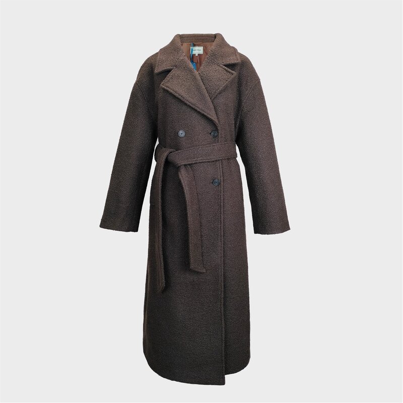 ジャック ウィルス レディース アウター ジャケット・ブルゾン ウール Jack Wills Wool Duster Ld54 Cocoa ココア