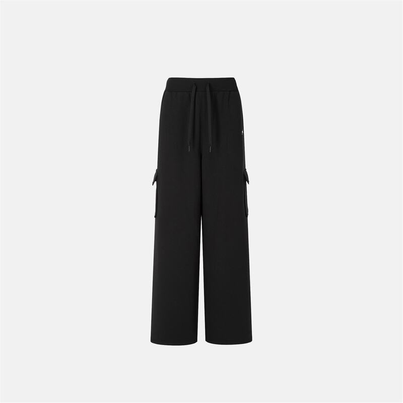 スラセンジャー レディース ボトムス カジュアルパンツ Slazenger Cargo Jog Womens Black ブラック