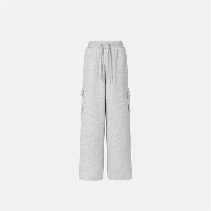 スラセンジャー レディース ボトムス カジュアルパンツ Slazenger Cargo Jog Womens Ice Grey Marl グレー