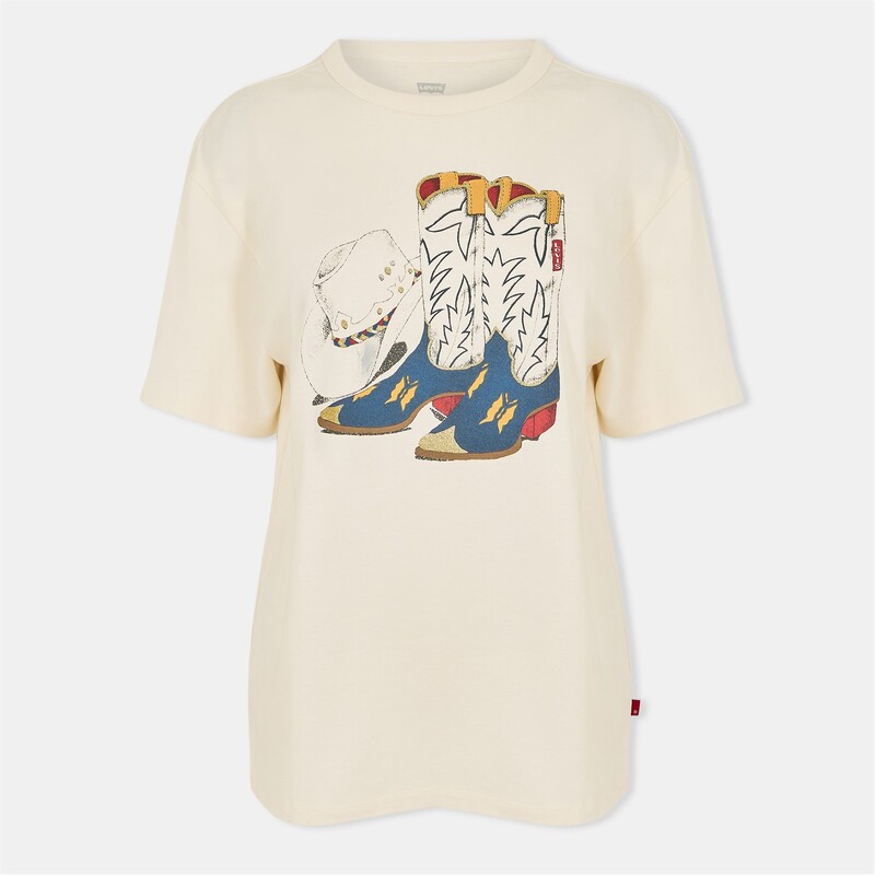 リーバイス レディース トップス Tシャツ Levis Gr Tabor Tee Ld54 Cowboy Boot