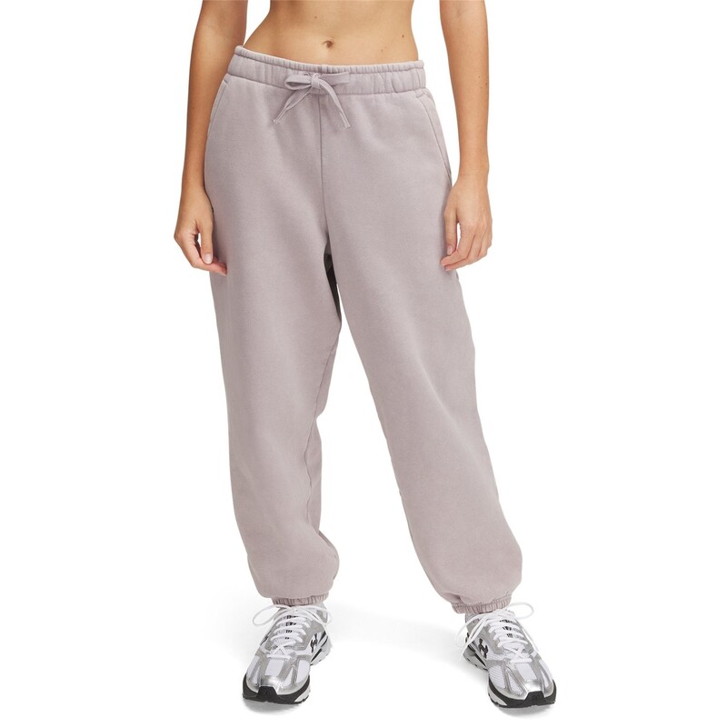 アンダーアーマー レディース ボトムス カジュアルパンツ Under Armour Icon HWT Flc Jog Ld99 Grey グレー|ReVida 店