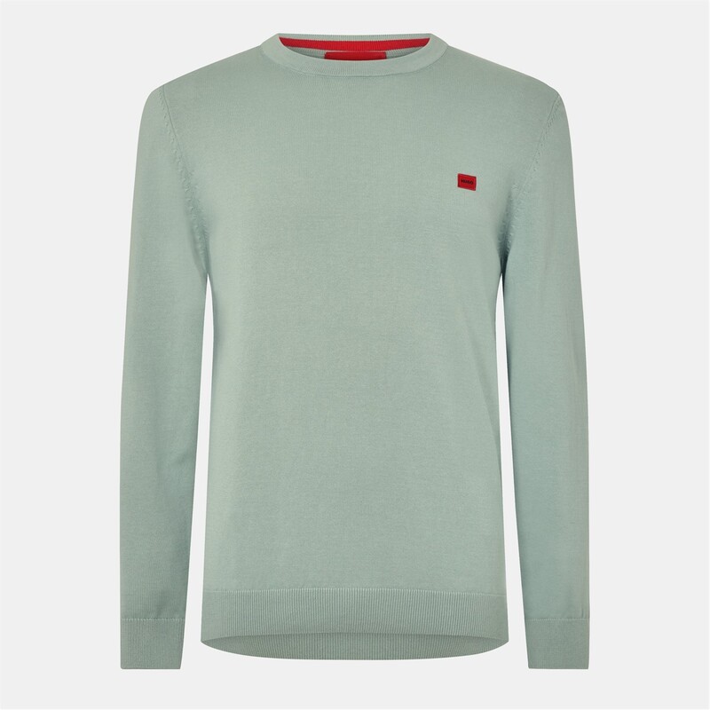 フューゴ メンズ アウター ニット・セーター Hugo San Cassius-C Jumper Light Green 338 グリーン
