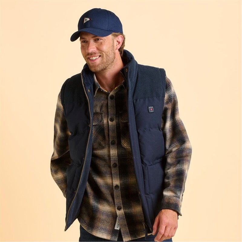 ウィグル メンズ アウター ベスト ジレ Brakeburn Quainton Gilet Navy ネイビー 15,106円