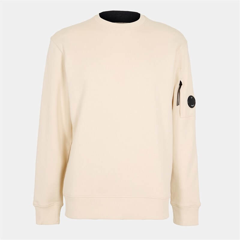 シーピーカンパニー メンズ アウター パーカー・スウェット スウェット シャツ CP COMPANY Men's Lens Crew-neck Sweatshirt Pistachio 402