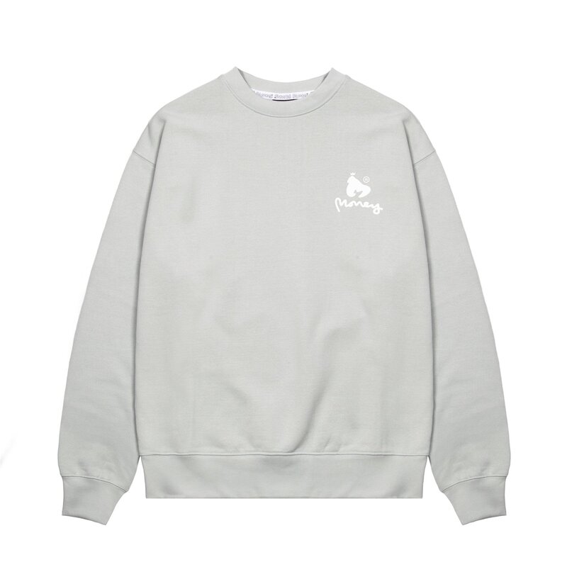 マネー メンズ アウター パーカー・スウェット Money Combo Colour Crew Baby Blue ブルー