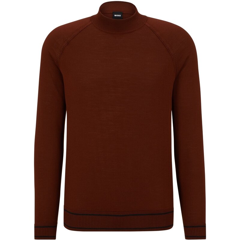主任者 メンズ アウター パーカー・スウェット Boss Favino 10246145 01 Medium Brown 赤銅色